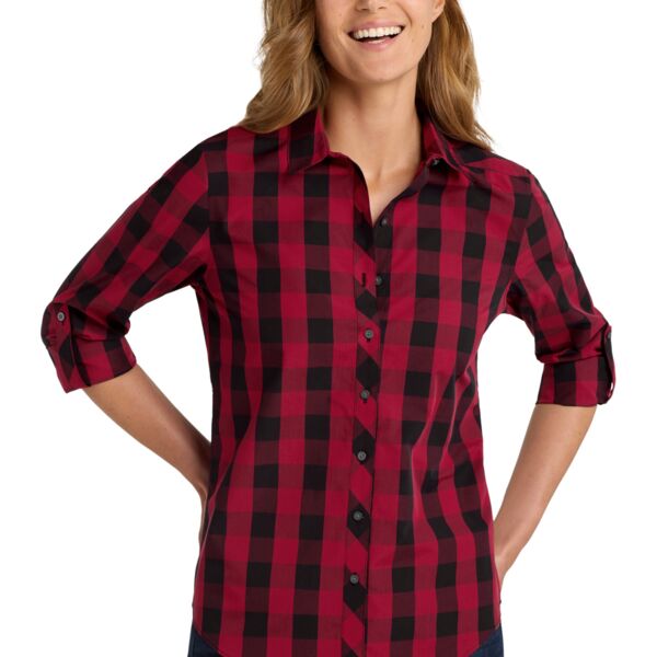 Women's Everyday Plaid Shirt Thumbnail