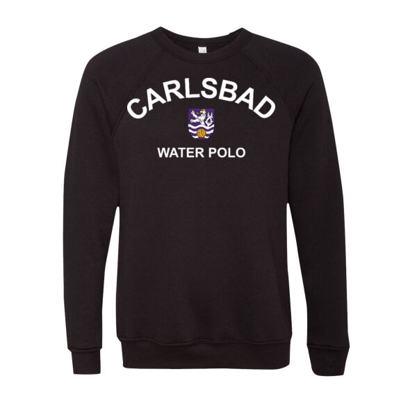 Unisex Sponge Fleece Raglan Crewneck Sweatshirt Thumbnail