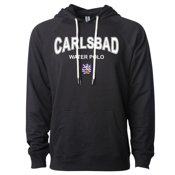 Unisex Lightweight Loopback Terry Hoodie Thumbnail