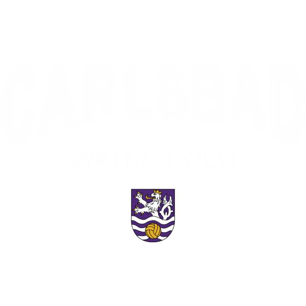 Arched Carlsbad WaterPolo Crest White Thumbnail