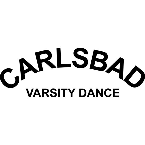 Carlsbad Arch Varsity Dance Black Thumbnail