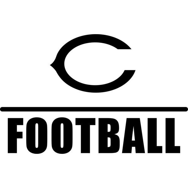 C Line Football Black Thumbnail
