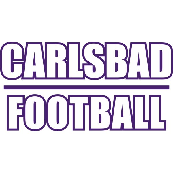 Carlsbad Line Football Thumbnail
