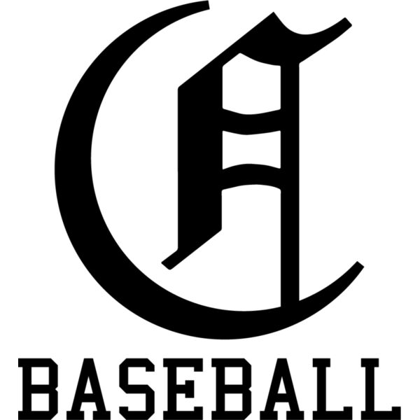 Old C Baseball 3in Black Thumbnail