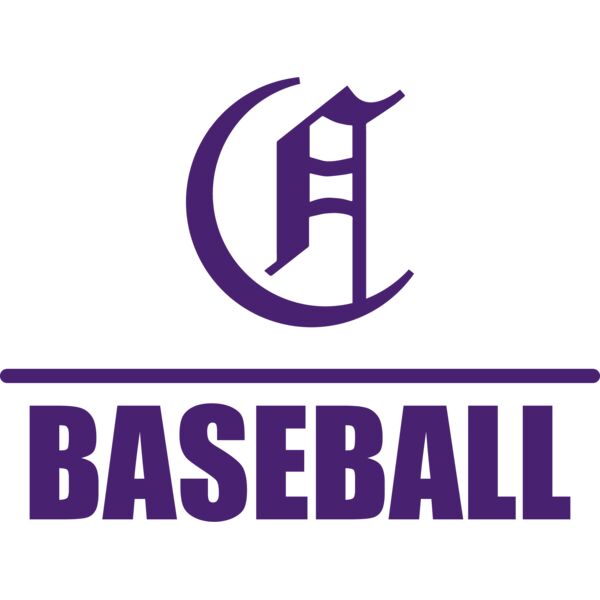 Old C Line Baseball 3in Purple Thumbnail