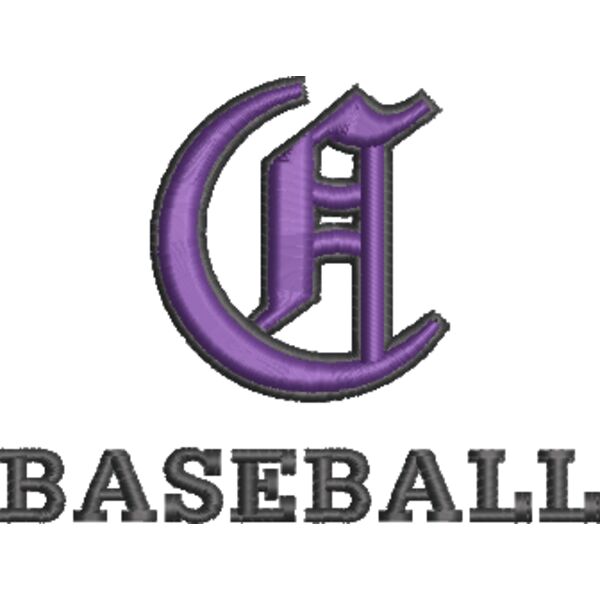 C Outline Baseball Left Chest Thumbnail