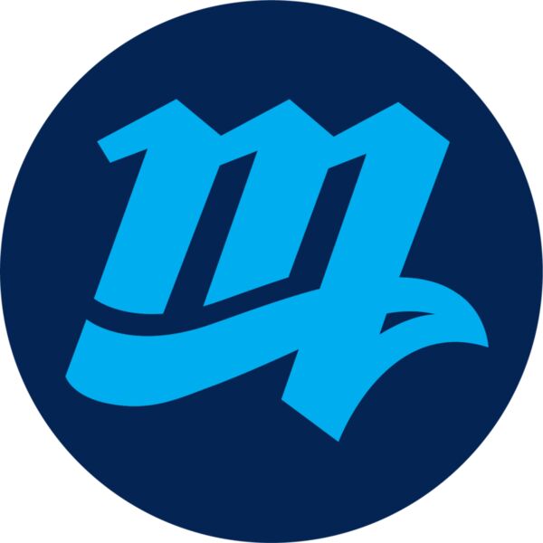 M Circle Navy Cyan Thumbnail