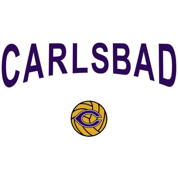 Carlsad Arch Water Polo Ball PurpleWhite Txt Thumbnail