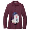 Women's Silk Touch Long Sleeve Polo Thumbnail