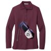 Women's Silk Touch Long Sleeve Polo Thumbnail