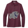 Women's Silk Touch Long Sleeve Polo Thumbnail