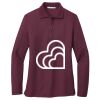Women's Silk Touch Long Sleeve Polo Thumbnail